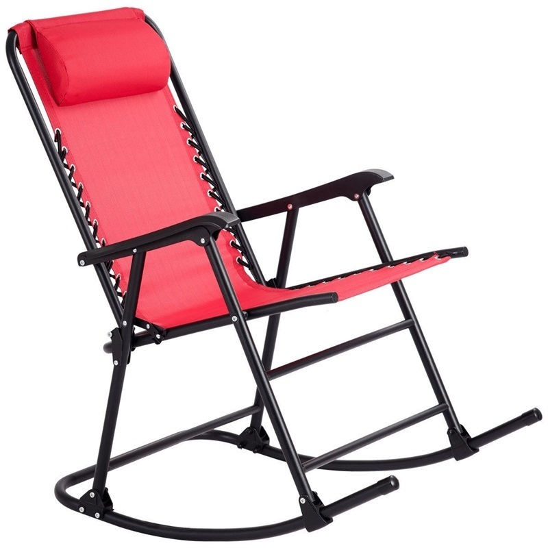 Outdoor Portable Camping Fishing Beach Folding rocking chair modern