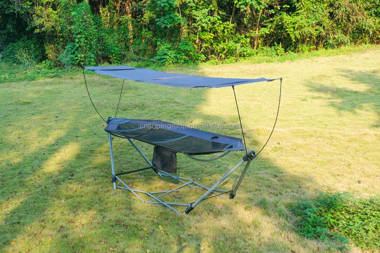 Outdoor Portable Hammock Wave With Space Saving Steel Stand Includes Portable Carrying Case Desert Hammock Chair