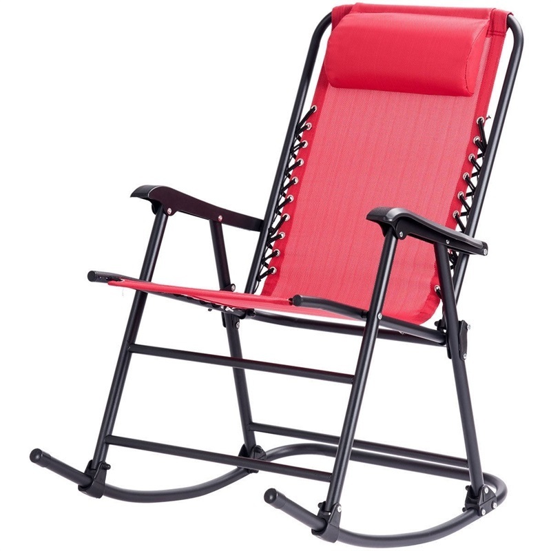 Outdoor Portable Camping Fishing Beach Folding rocking chair modern