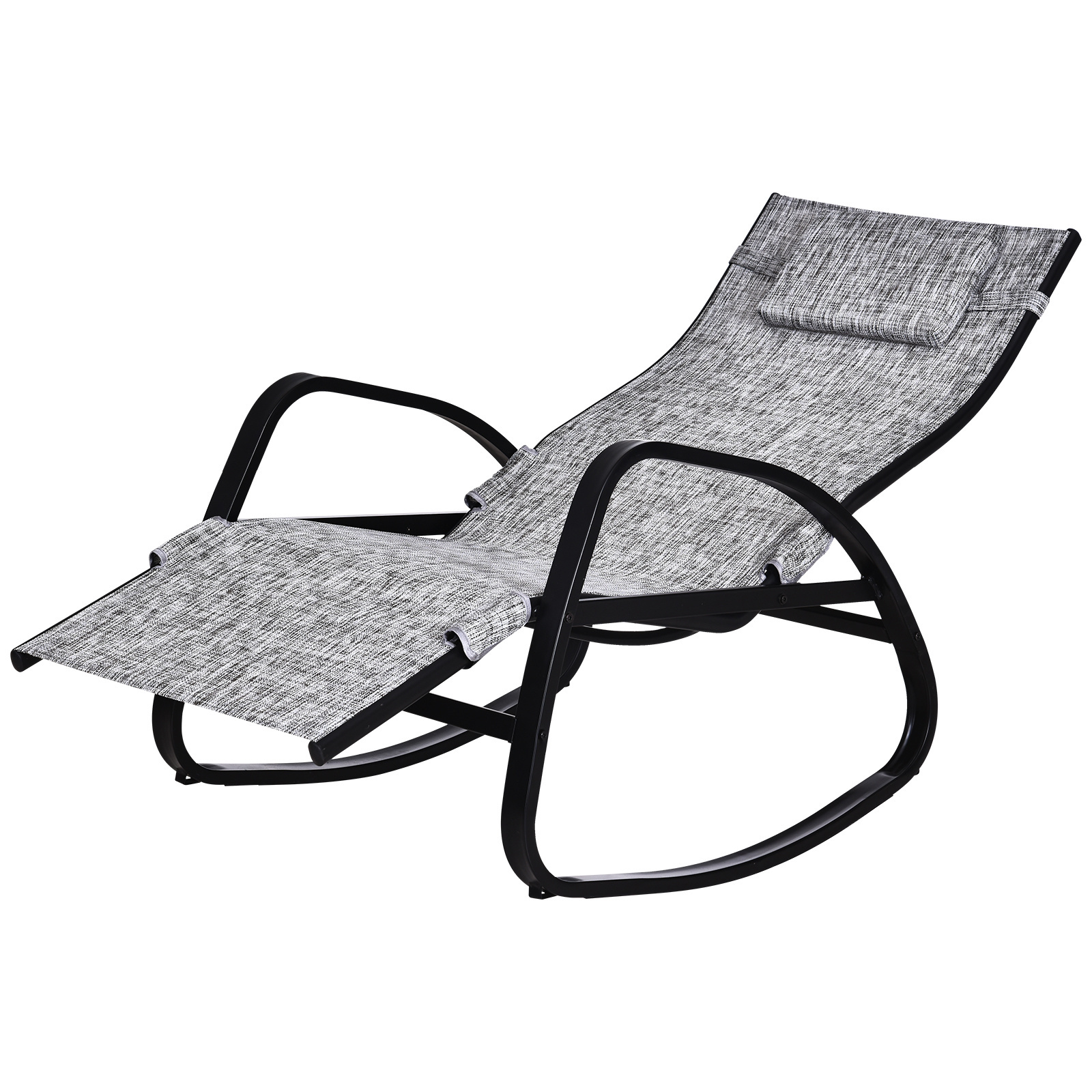 Supergroup Outdoor Rocking Chairs Patio Metal Relax Rocker Chair Zero Gravity Chair Recliner Wholesale