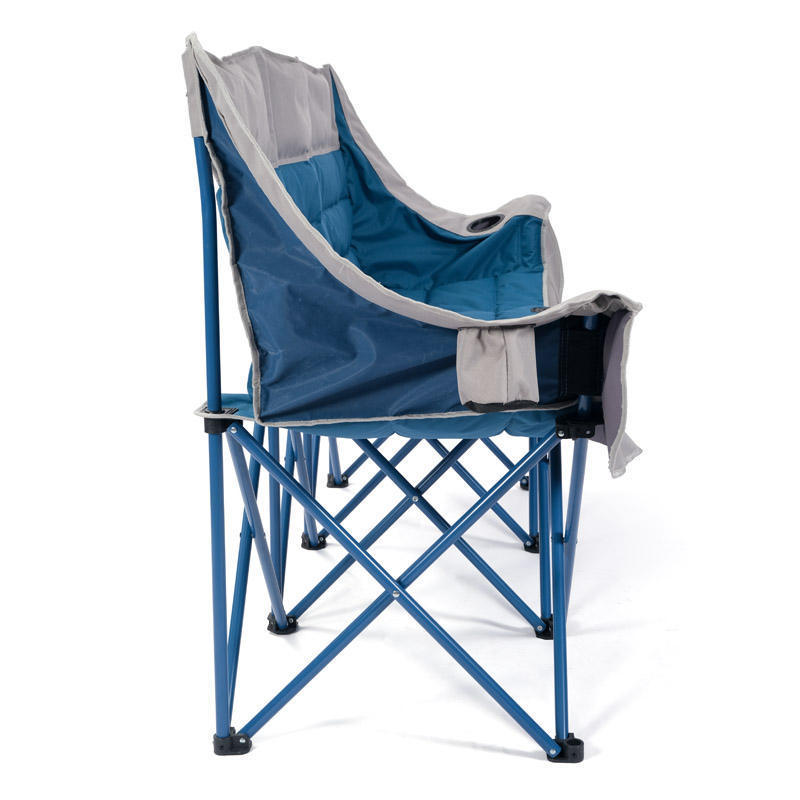 SALE Outdoor Portable Folding Multi-Person Camping Chair High Quality Recliner with Armrest and Teacup holder