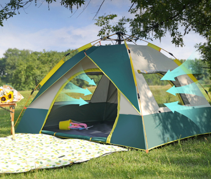 2022 New Design 3-4 Persons Tents Camping Outdoor  Waterproof