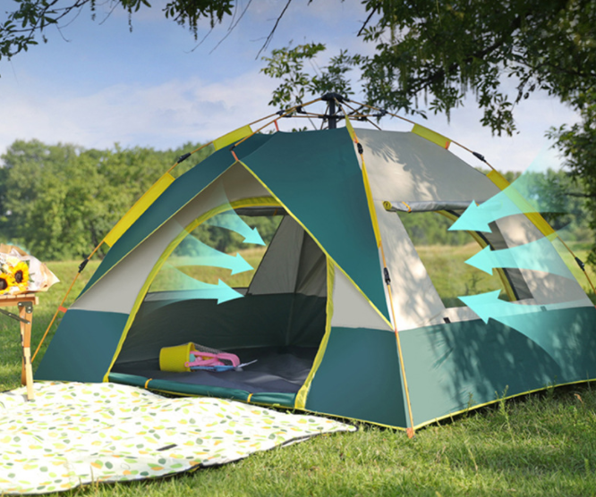 2022 New Design 3-4 Persons Tents Camping Outdoor  Waterproof