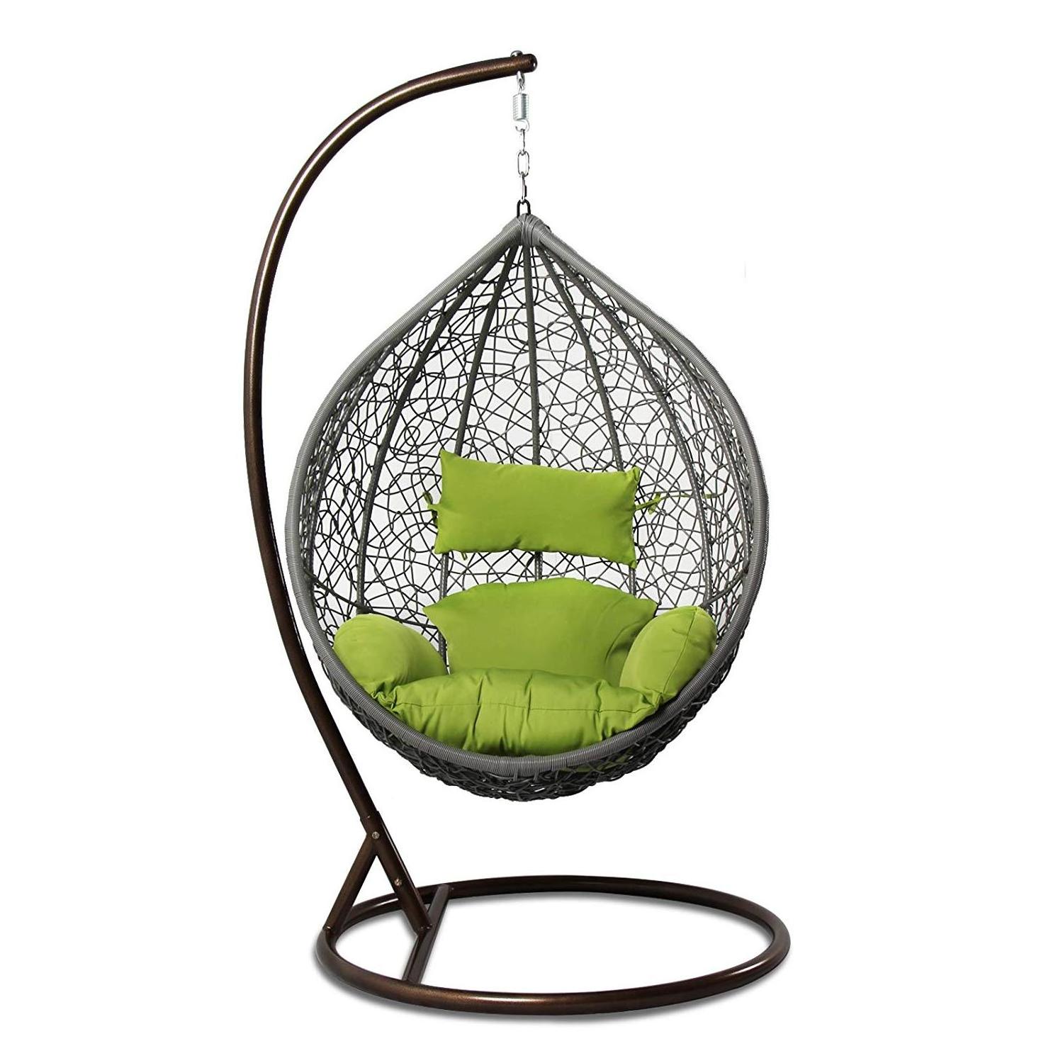 Hitree Hot Selling Outdoor rattan bird's nest  basket chair indoor  hanging chair household swing rattan egg chair