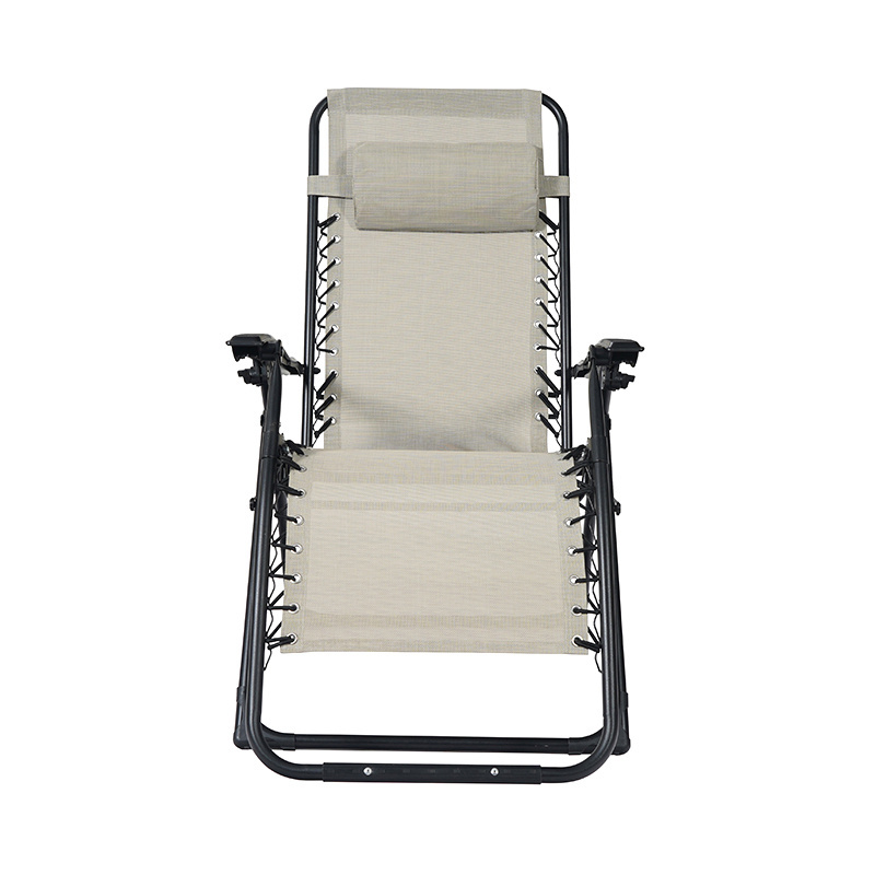 HITREE Garden Outdoor Wholesale Folding Recliner Chair Recliner Zero Gravity Beach Folding Chair