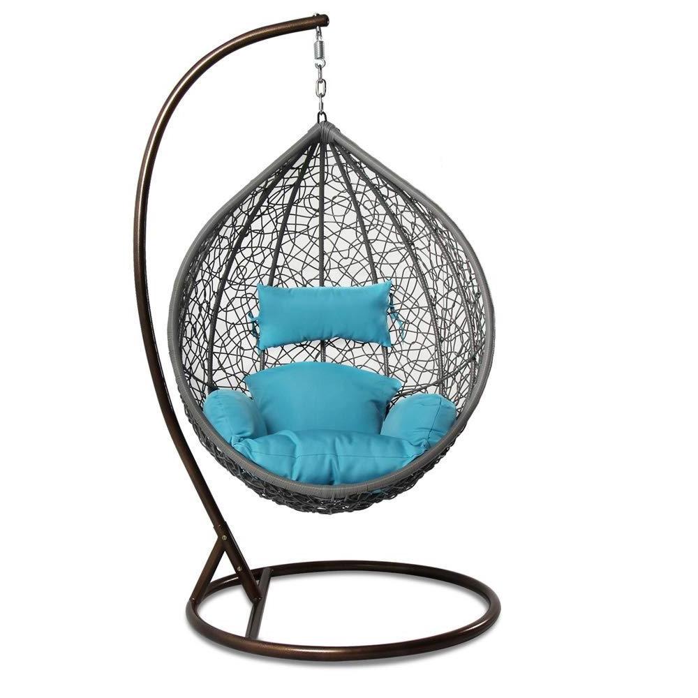 Indoor Hanging egg swing chair High Quality Modern Rattan Bubble Outdoor Furniture swingasan hanging chair