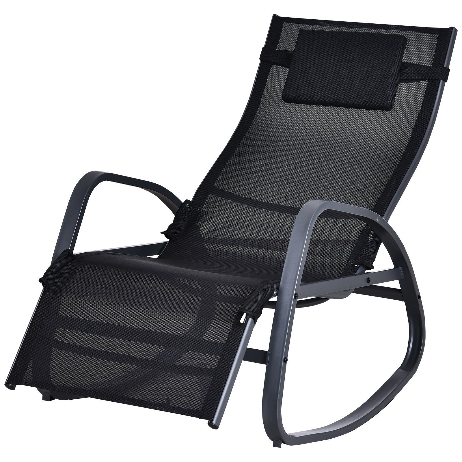 Supergroup Outdoor Rocking Chairs Patio Metal Relax Rocker Chair Zero Gravity Chair Recliner Wholesale