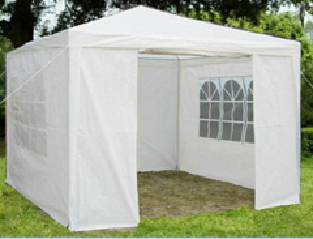 Outdoor 3'x3' Canopy Instant Tent Outdoor Camping Gazebo With 3 Sidewalls Waterproof