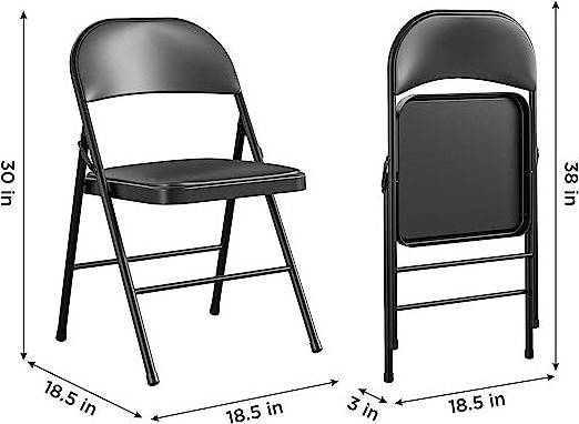 2023 High Quality Steel  Metal  Chair   Fold Outdoor  Multifunctional Application Chair Dinning  Plastic Chair