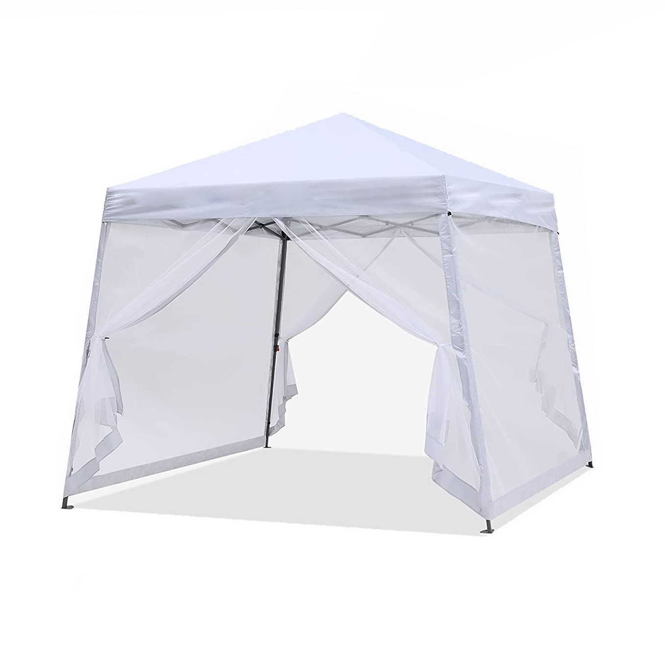 Hitree Height Adjustable Gazebo Tent Portable Beach Canopy with Carry Bag