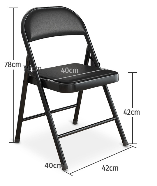 2023 High Quality Steel  Metal  Chair   Fold Outdoor  Multifunctional Application Chair Dinning  Plastic Chair