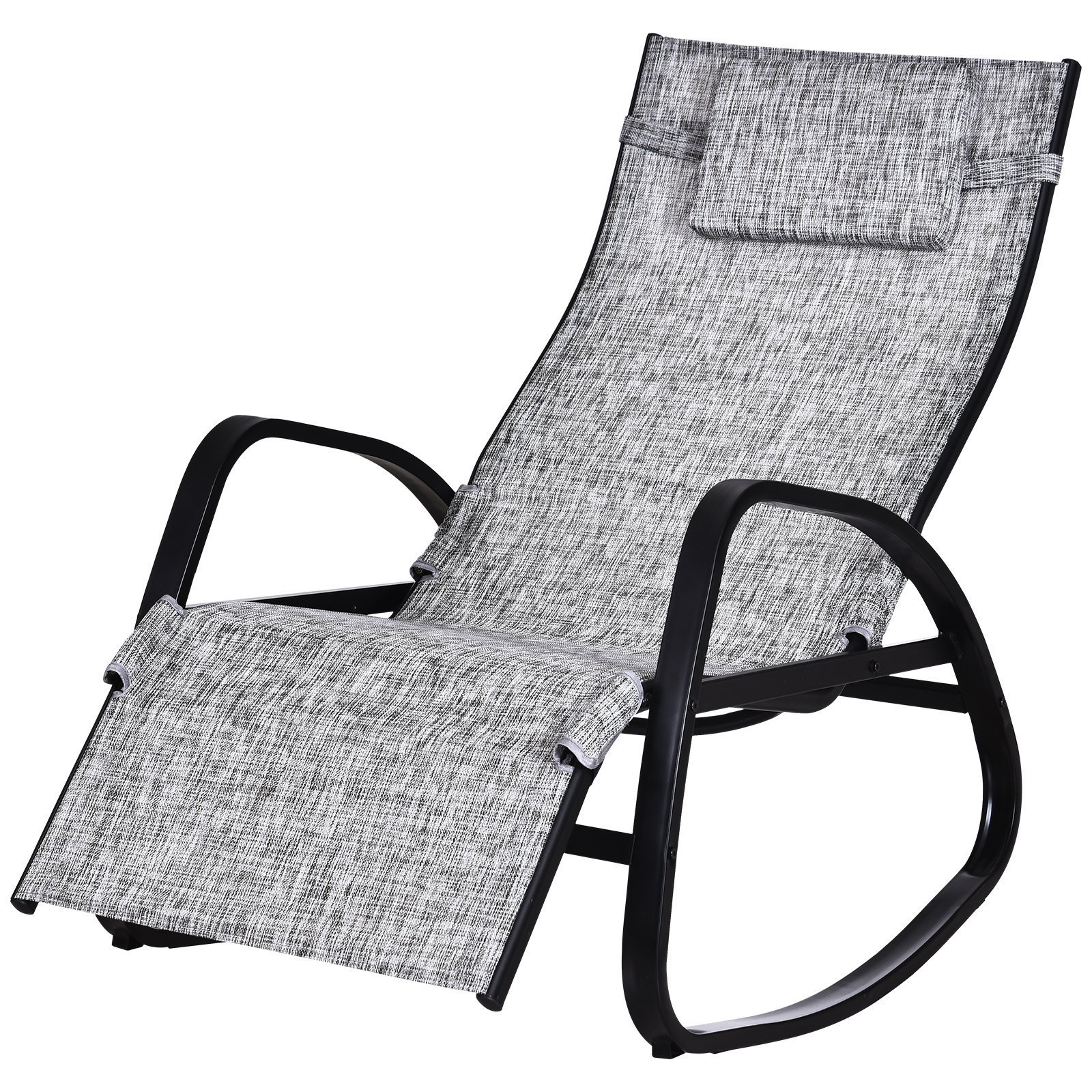 Supergroup Outdoor Rocking Chairs Patio Metal Relax Rocker Chair Zero Gravity Chair Recliner Wholesale