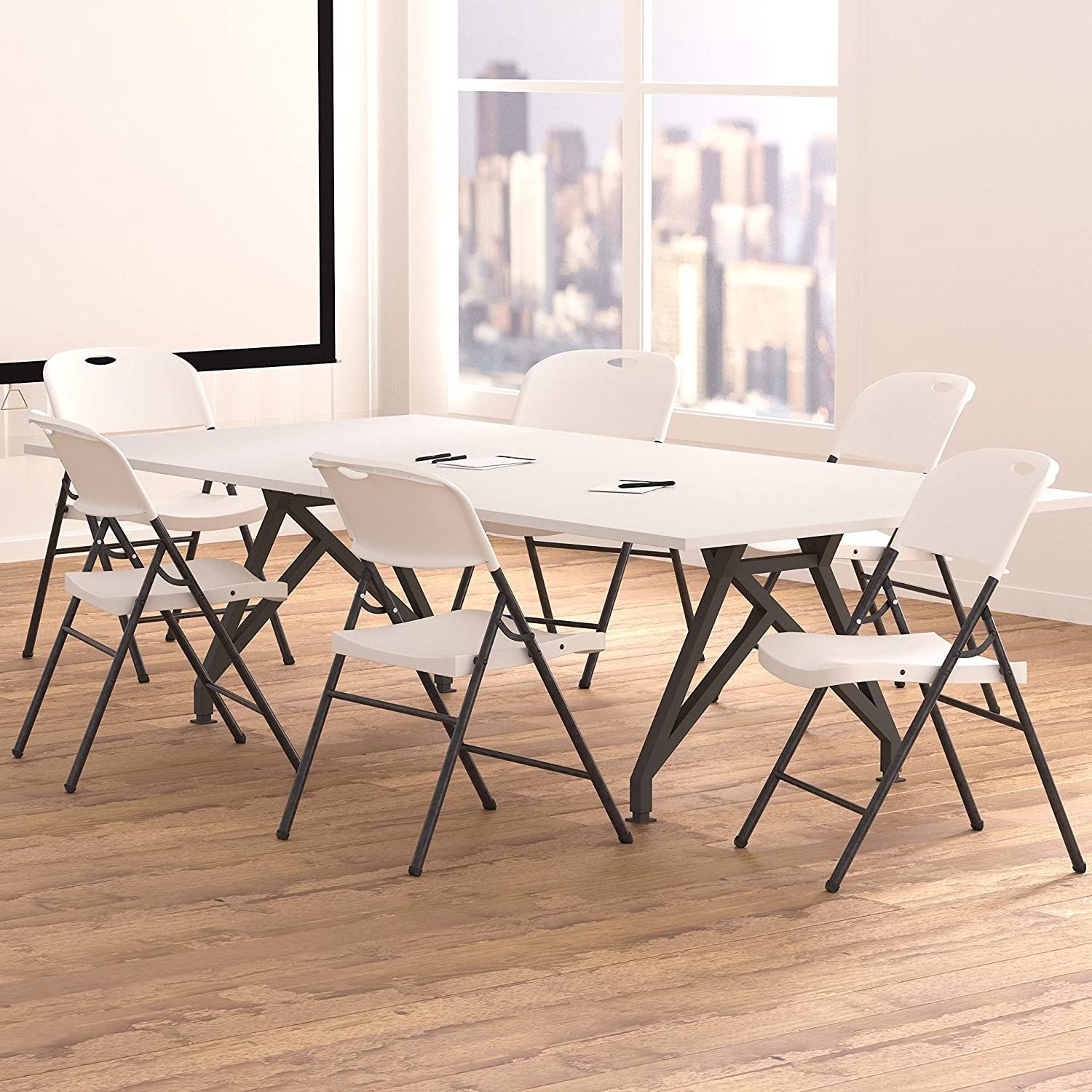 2022 Color can be Customized  Plastic Metal  Chair   Fold Outdoor  Multifunctional Application Chair Dinning  Plastic Chair