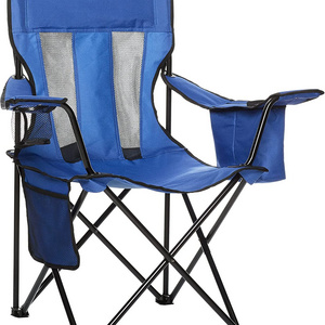 Hitree  Comfortable   Padded Folding Camp Chair with Fully Cushioned Seat and Back