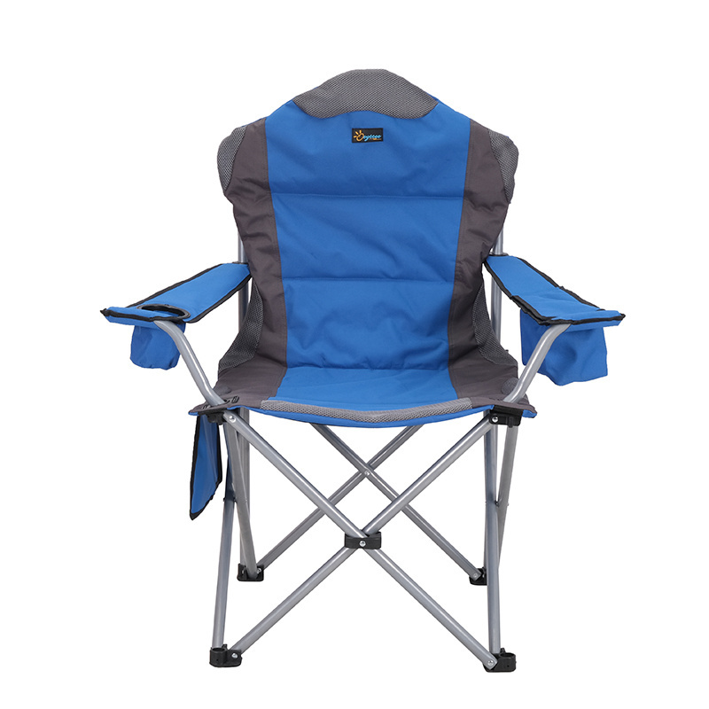 New design Giant folding camping chair with cooler bag foldable for outdoor camping chair