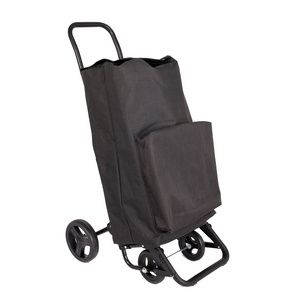 Trolley Shopping Cart with 4 Wheels Grocery Foldable Cart Wholesale Shopping Trolley Bags