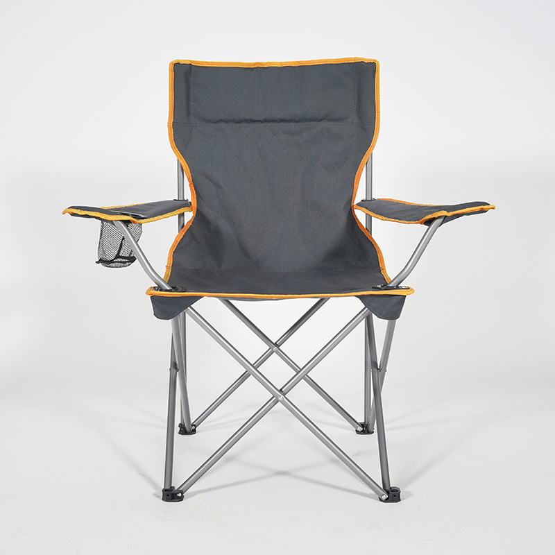 Hitree New Design Hot Selling  Comfortable   Padded Folding Camp Chair with Fully Cushioned Seat and Back