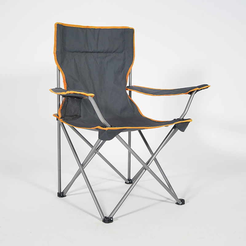 Hitree New Design Hot Selling  Comfortable   Padded Folding Camp Chair with Fully Cushioned Seat and Back