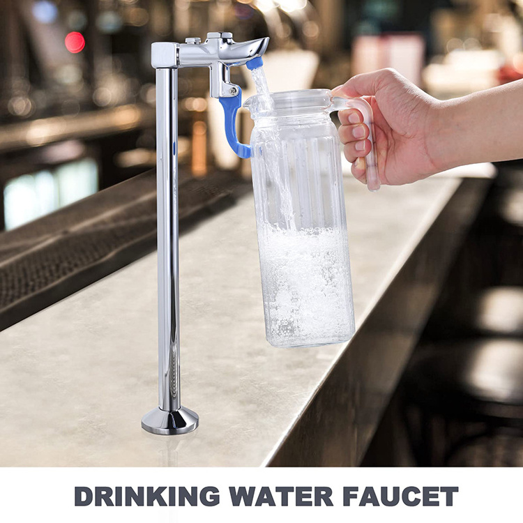 Kitchen Juice Coffee Shop Bar Glass Filling Faucet Brushed Nickel Stainless Steel Glass Filler Faucet