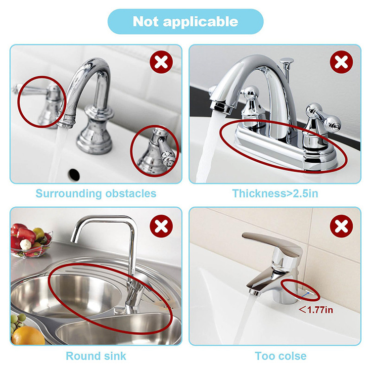 Professional Manufacturer Kitchen Silicone Sink Faucet Mat Sink Splash Guard Drip Catcher Sink Faucet Mat Behind Faucet