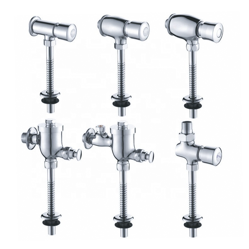 Time Delay toilet flush valve repair kit self closing pedal toilet urinal sensor flush valve