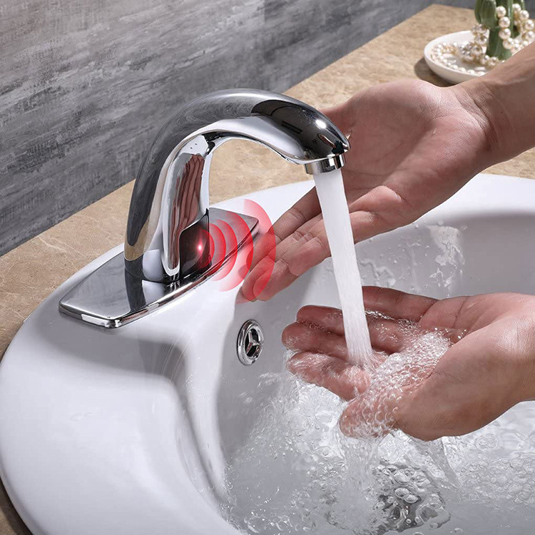 High quality sink smart infrared automatic motion touchless sensor faucet bathroom faucet