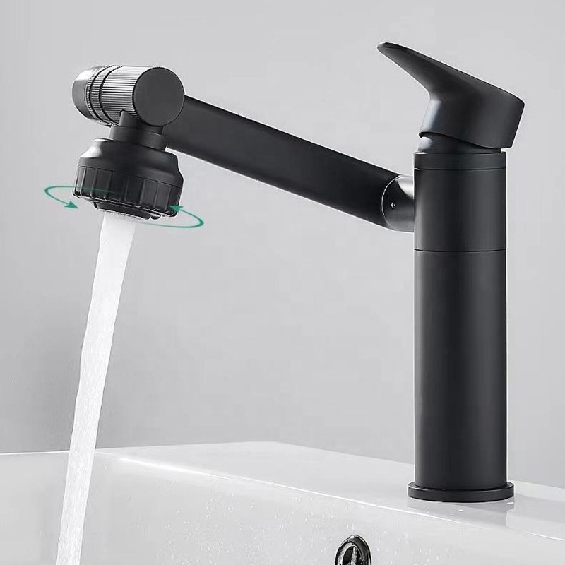 Handwashing gold Faucet Basin for Bathroom single Hole Hot and Cold bath shower mixer Basin Tap