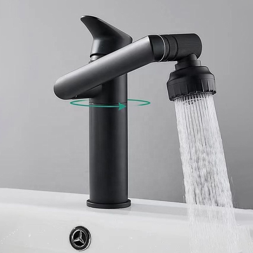 Handwashing gold Faucet Basin for Bathroom single Hole Hot and Cold bath shower mixer Basin Tap