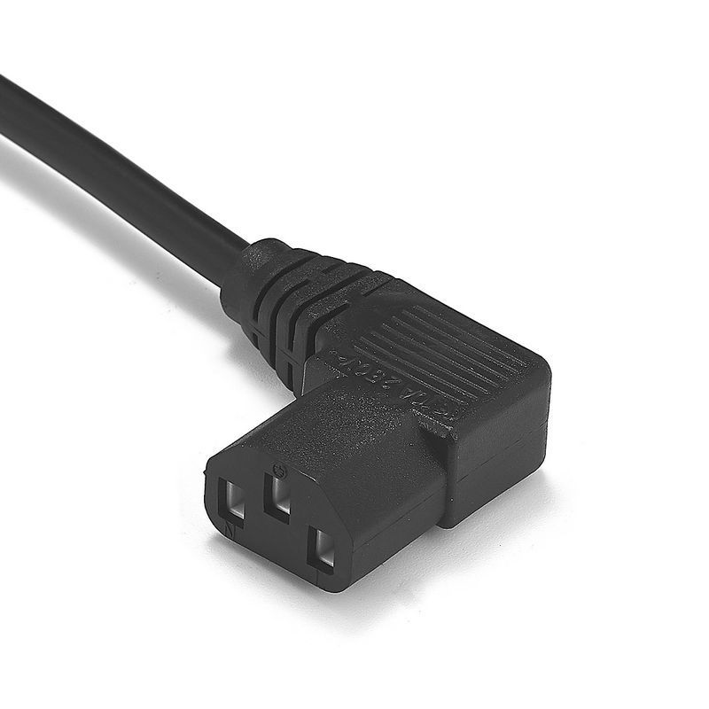 SAA Approval Australian 3 Pin Plug to 90 degree Right Angled IEC 320 C13 AC Power Supply Cord Cable 1.8m Custom Length