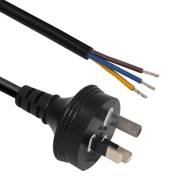 SAA Approval Australian 3 Pin Plug to 90 degree Right Angled IEC 320 C13 AC Power Supply Cord Cable 1.8m Custom Length