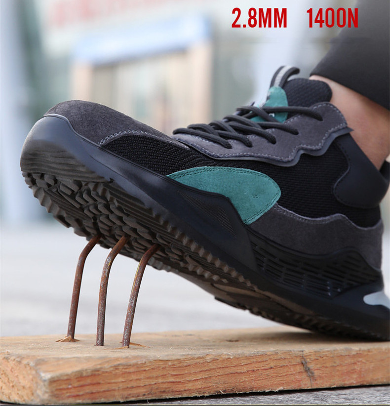 Superstarer safety shoes s3 wear-resistant breathable china light weight men women sport safety shoe with steel toe