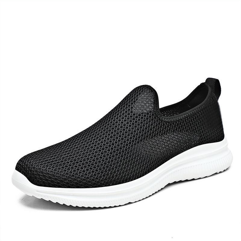 Superstarer factory price casual sports shoes ankle mesh knit snickers shoes high quality sneaker for men