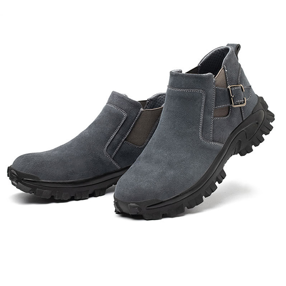 Safety Shoes Long Ankle Boot Safety Leather Shoes Steel Toe