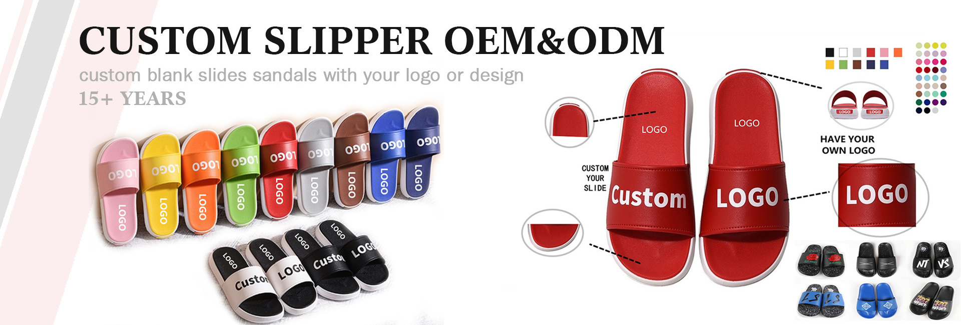 High quality custom luxury bathroom beach black flip flops massage sandals and slippers bubble slides