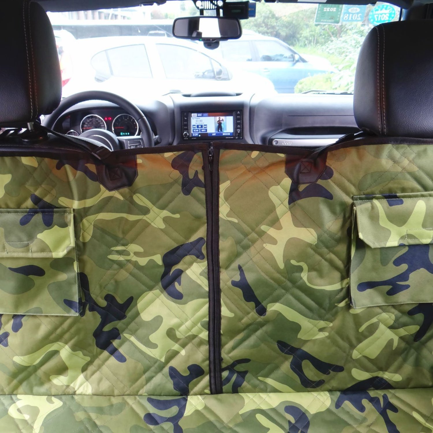 Cars Trucks Durable Scratch Proof Nonslip Washable Backseat Waterproof Dog Pet Car Back Seat Cover