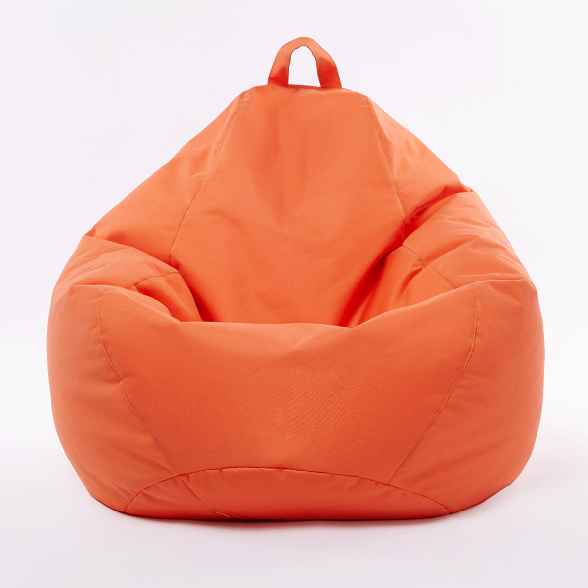 Wholesale Waterproof  Pear Shaped Bean Bag , Tear Drop Bean Bag Chair Lazy Sofa with Top Handle Sac Pouf for Adults and Kids