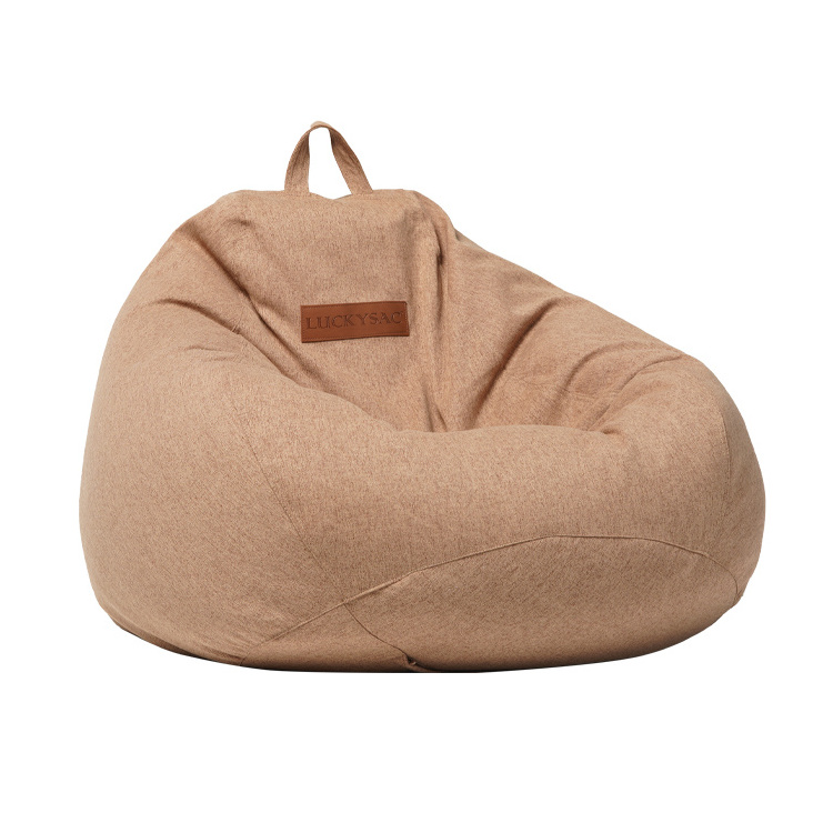 Unique design hot sale lounge pouf unfilled big lots bean bag chairs