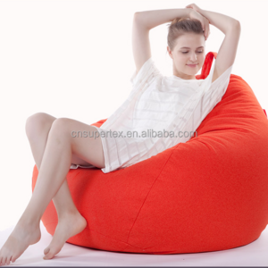 Hotsale Hometextile Oxford Fabric Outdoor Lazy Boy Beanbag Chair Tear Shape Classical Sofa Bean Bag Cover With Ottoman