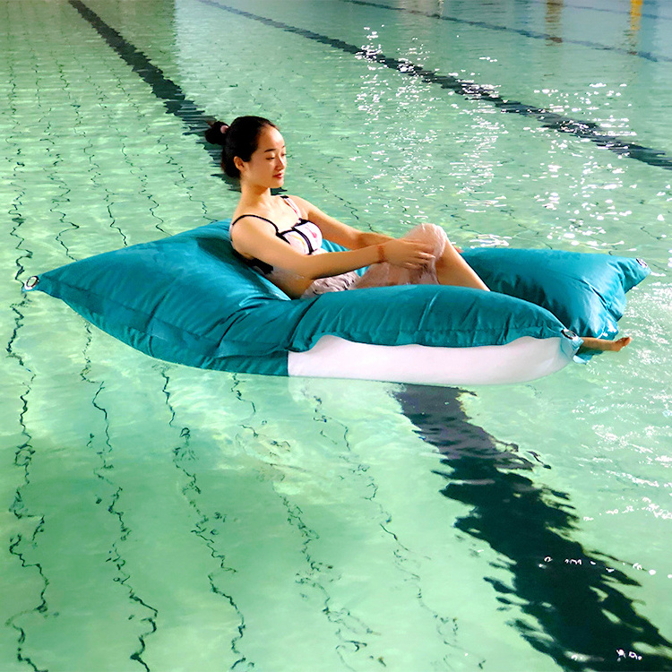 Outdoor BEAN BAG for Swimming Pool and Beach Accessories,  Big Cushion Bean Bag,  Waterproof Floating Bean Bag chair