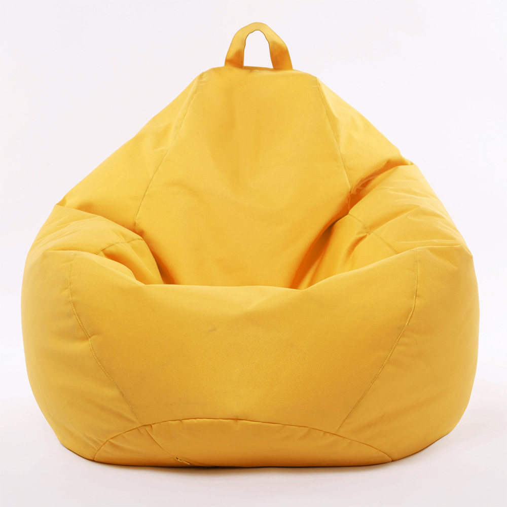 600D PVC waterproof dirt proof bean bags covers refill beans outdoor bulk beanbag sofa chairs with OEM/ODM custom design