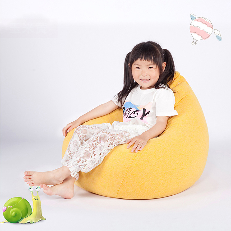 Removable custom mini kids child bean bag chairs for children