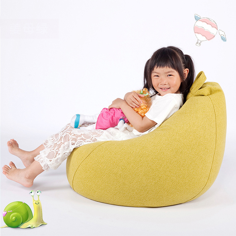 Removable custom mini kids child bean bag chairs for children