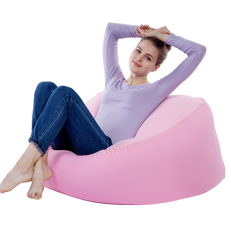 Eco-Friendly Cloud Pod Bean Bag Covers Zero Gravity Floor Sofa Bed Living Room Puff Modern Design Beanbag Chair