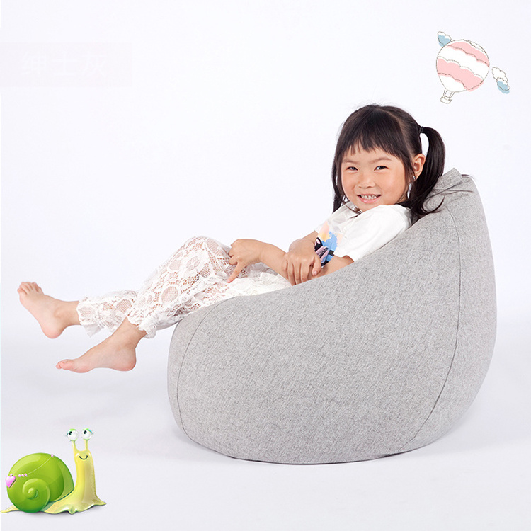 Removable custom mini kids child bean bag chairs for children