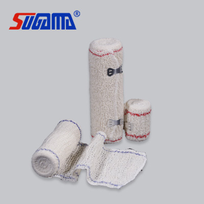 spandex material breathable elastic crepe bandage with clip