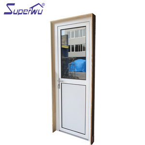 Sound proof waterproof aluminum bathroom door design