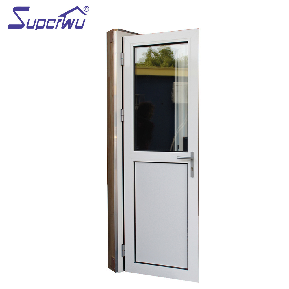 Sound proof waterproof aluminum bathroom door design