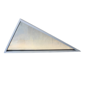 Superhouse triangle window aluminum skylight special design Low E glass for children room aluminum alloy office building