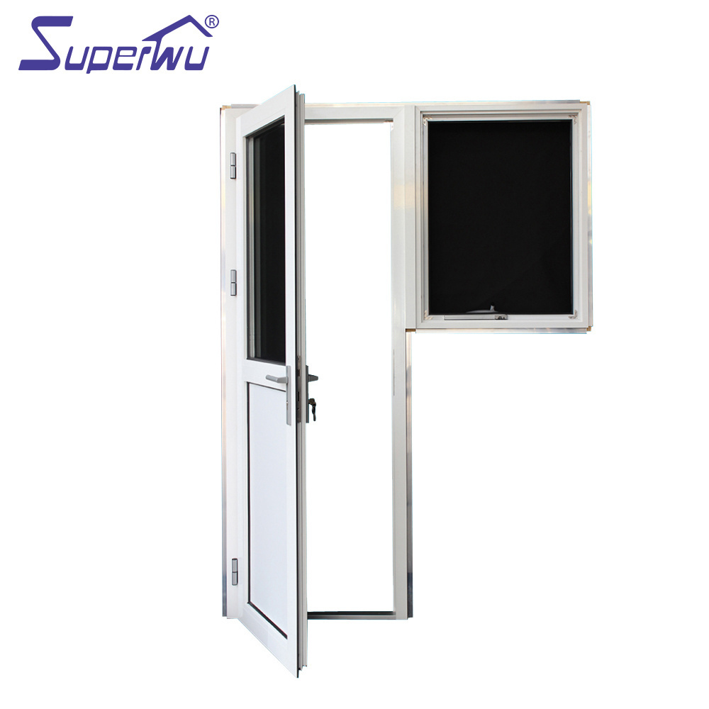 Sound proof waterproof aluminum bathroom door design