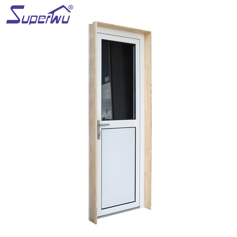 Sound proof waterproof aluminum bathroom door design